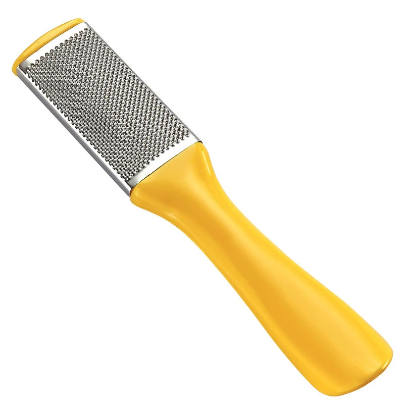 1Pc Professional Foot Scraper Stainless Steel Foot Care Pedicure Scraper Remove Dead Skin Portable Nail Clipper Exfoliating Tool