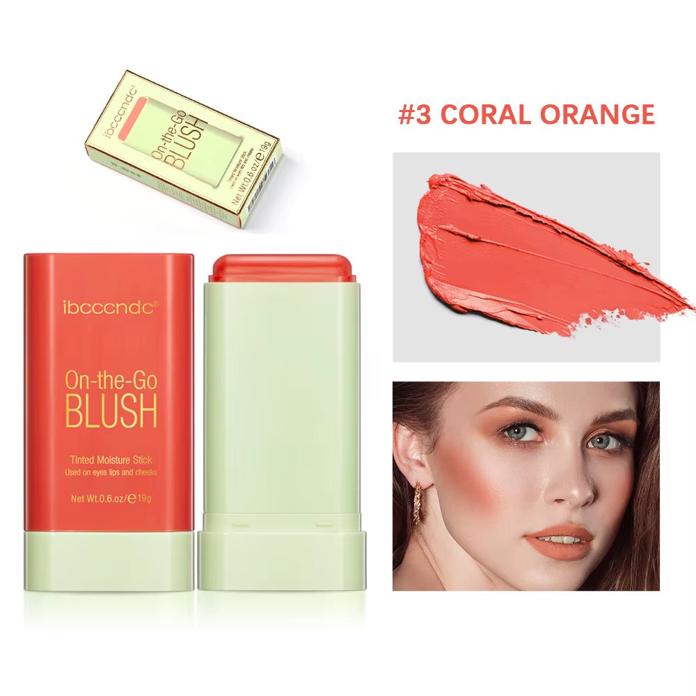 Pixiblush Cosmetic Blush Makeup Products Make up Blusher Cosmetics Pink Blush in Bar Korean Palette Long Lasting Matte Stick