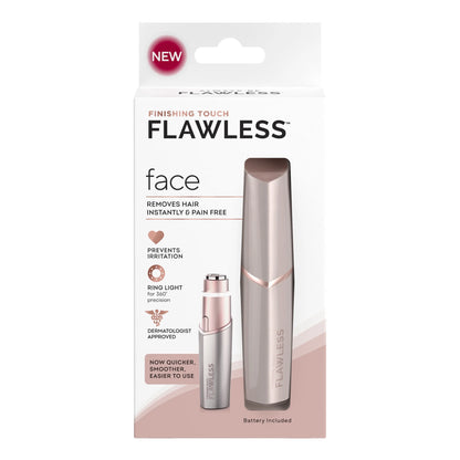 Finishing Touch Facial Hair Remover for Women, Rose Gold