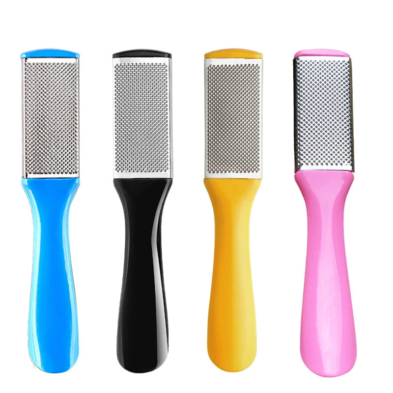 1Pc Professional Foot Scraper Stainless Steel Foot Care Pedicure Scraper Remove Dead Skin Portable Nail Clipper Exfoliating Tool