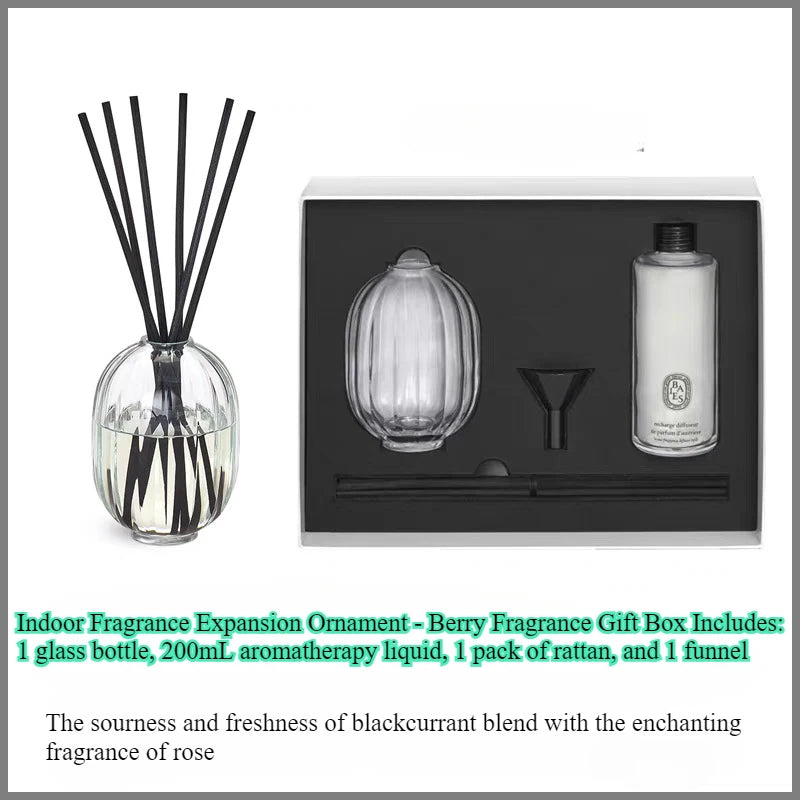 200Ml Indoor Vine Aromatherapy No.34 St. Germain Avenue Reed Diffuser Sets Baies Spread Fragrance Ornament Set Home Decoration