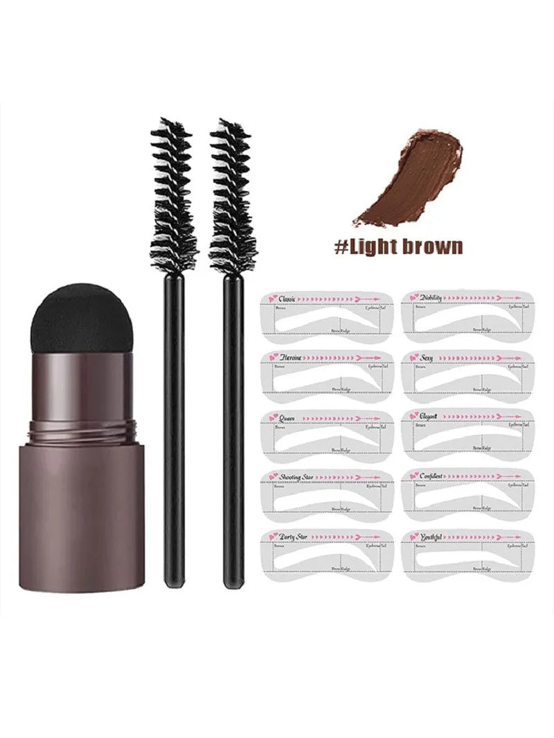 2024 VIP Makeup Products Eyebrow Stamp Shaping Kit Set Maquiagem Hairline Enhance Make-Up for Women