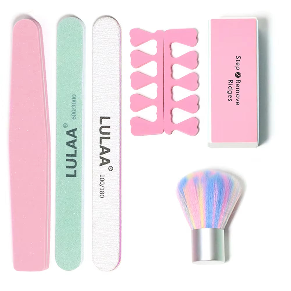 YIKOOLIN Care Manicure Set Manicure Set Professional Nail Clipper Kit 3Pcs Nail Filing Shaping 2Pcs Finger Separator