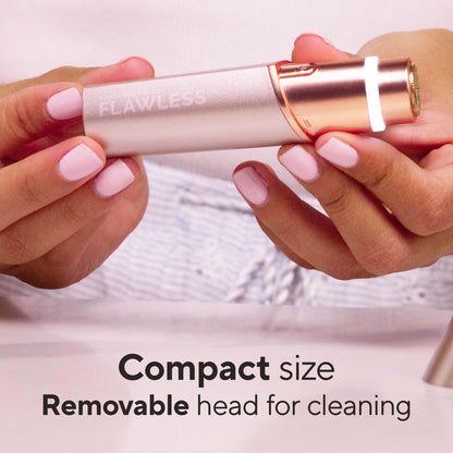 Finishing Touch Facial Hair Remover for Women, Rose Gold