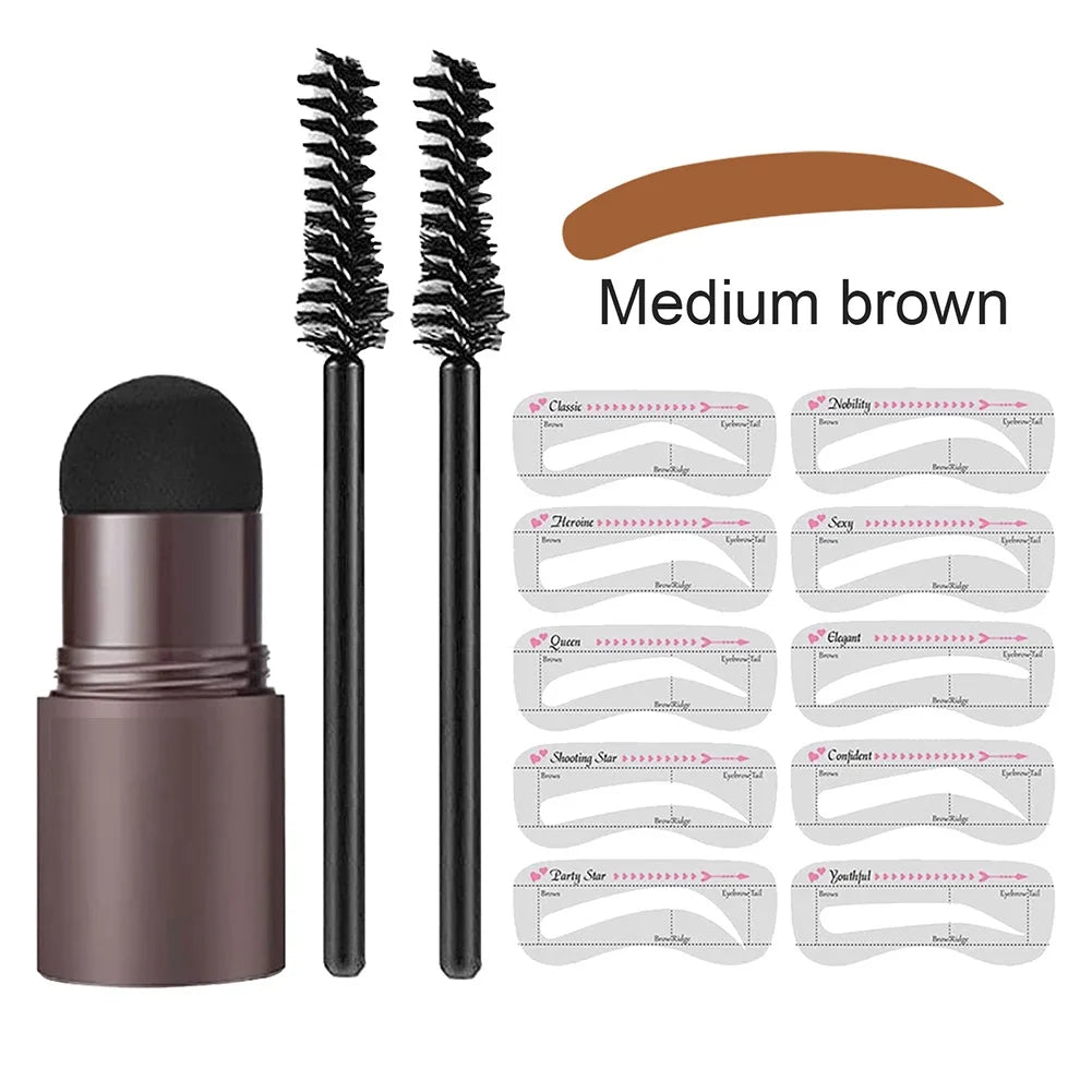 2024 VIP Makeup Products Eyebrow Stamp Shaping Kit Set Maquiagem Hairline Enhance Make-Up for Women