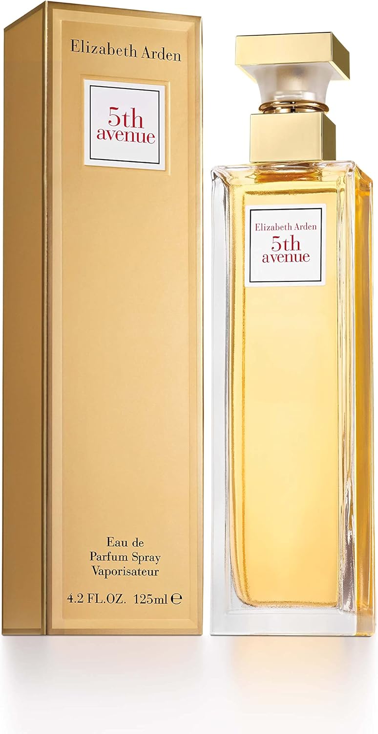 Elizabeth Arden 5Th Avenue Eau De Parfum Spray, 125Ml, Fresh Floral Fragrance, Luxury Perfume for Women