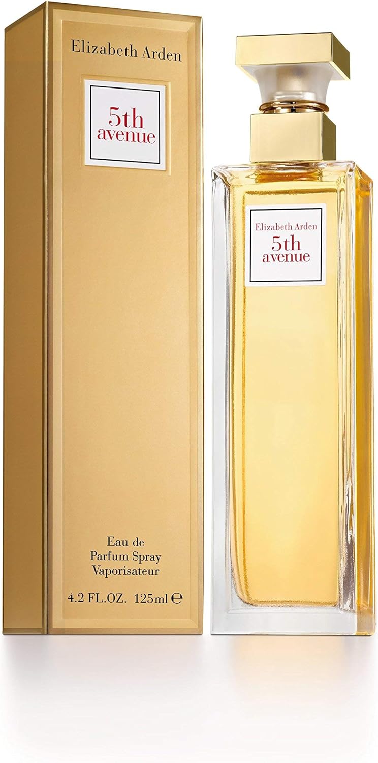 Elizabeth Arden 5Th Avenue Eau De Parfum Spray, 125Ml, Fresh Floral Fragrance, Luxury Perfume for Women