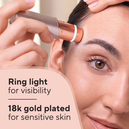 Finishing Touch Facial Hair Remover for Women, Rose Gold