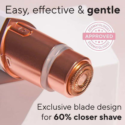 Finishing Touch Facial Hair Remover for Women, Rose Gold