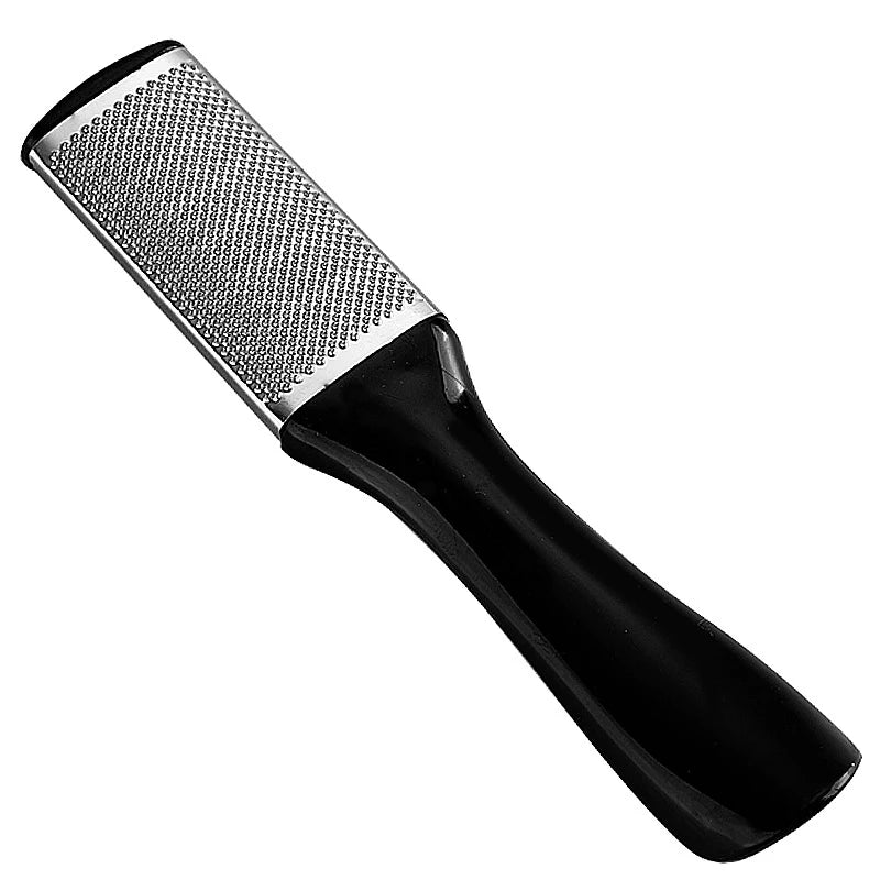 1Pc Professional Foot Scraper Stainless Steel Foot Care Pedicure Scraper Remove Dead Skin Portable Nail Clipper Exfoliating Tool