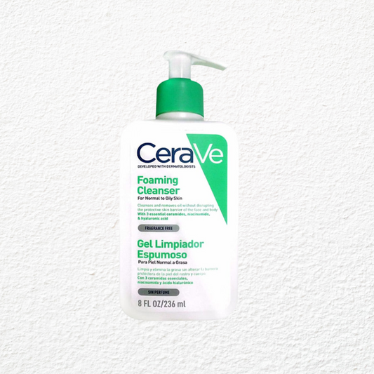 Foaming Cleanser for Normal to Oily Skin with Niacinamide and 3 Essential Ceramides