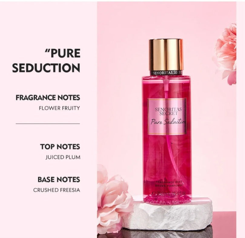 Body Spray Women'S Fragrance Floral and Fruit Tone Lasting Fragrance Thailand'S 250Ml