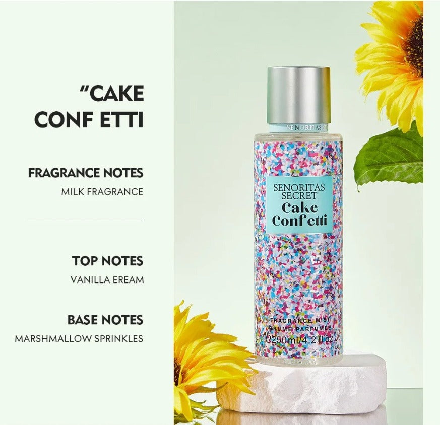 Body Spray Women'S Fragrance Floral and Fruit Tone Lasting Fragrance Thailand'S 250Ml