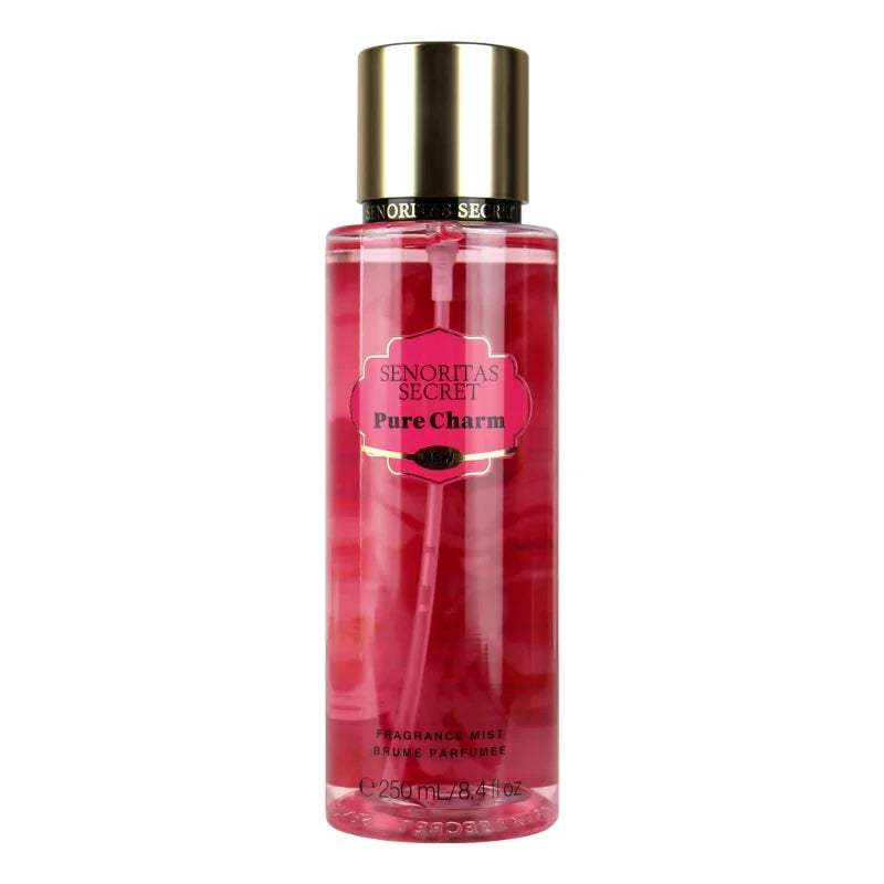 Woman Secret Perfume Vanilla Flower Fruit Fragrance Mist Scent Long-Lasting Charm Parfume Entice Body Spray Air Freshener 250Ml