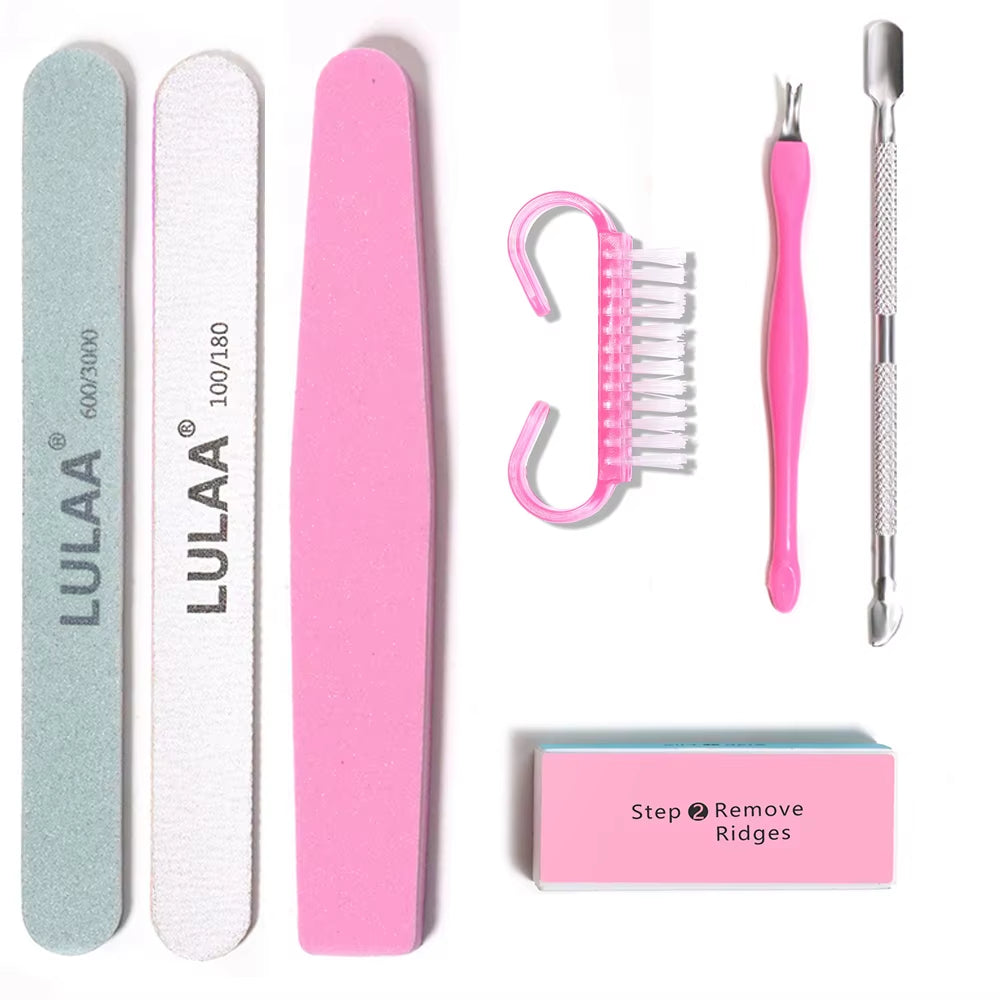 YIKOOLIN Care Manicure Set Manicure Set Professional Nail Clipper Kit 3Pcs Nail Filing Shaping 2Pcs Finger Separator